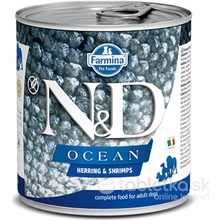 N&D dog OCEAN Herring & Shrimps 285 g