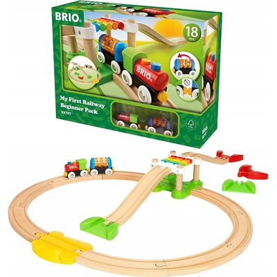 Brio Prvá Vláčiková dráha Mašinka s traťou