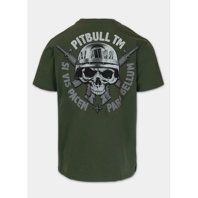PitBull West Coast triko PARA BELLUM tmavě zelené
