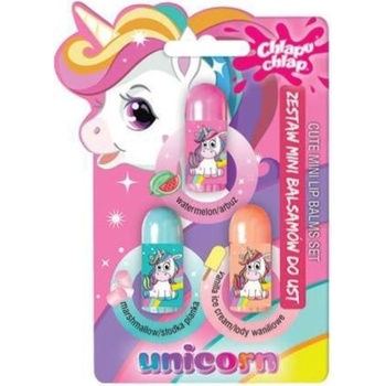 Estetica Детски балсам за устни Unicorn, 3 броя