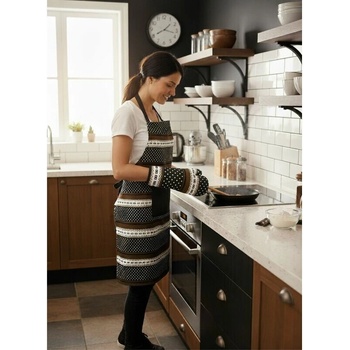 Forbyt Vánoční zástěra Dots