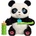 Just Play Интерактивна плюшена играчка Just Play FurReal - Търкалящата се панда Коко (28166)