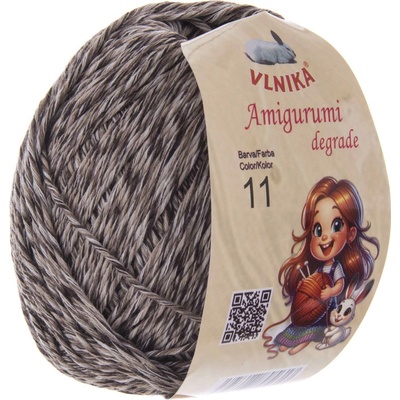 VLNIKA Příze Amigurumi Degrade Varianta: 11
