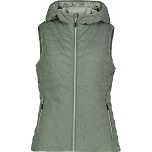 CMP Дамски синтетичен елек CMP Women's Vest Fix Hood Synthetic vest - Avocado - размер 42 (EU) (132-1623-0115)