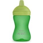 Philips AVENT Неразливаща се чаша с твърд накрайник 300мл, 18м+, ЗЕЛЕНА (00A.0527.001)