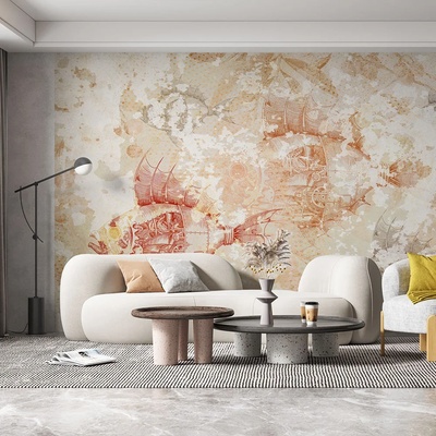 Art Gift Decor Фототапет - Железни риби