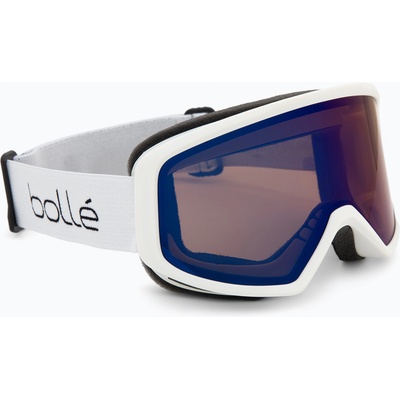 Bollé Предпазни ски очила Bollé Bedrock Plus white matte/bronze blue