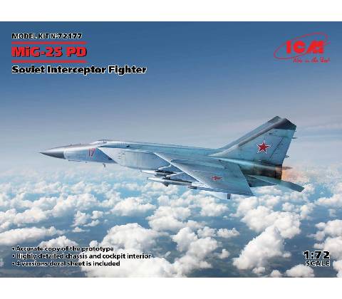 ICM MiG-25 PD 1:72