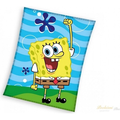 Carbotex Dětská fleecová deka Sponge Bob Zábava v Moři
