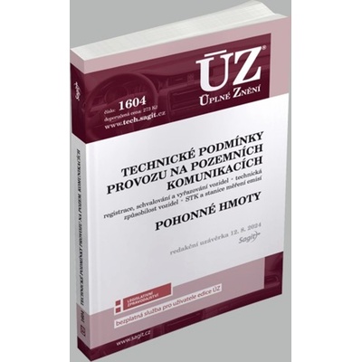 ÚZ 1604 Technické podmínky provozu na pozemních komunikacích
