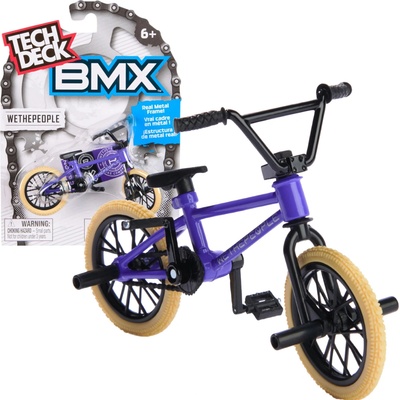 Tech Deck finger bike BMX WeThePeople fialový s nálepkami