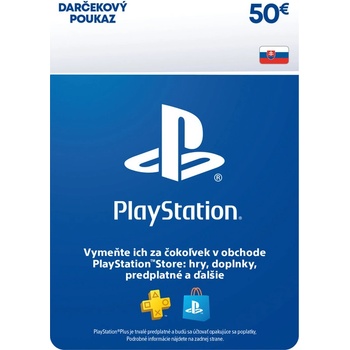 PlayStation Plus Premium dárková karta 50 € (3M členství) SK