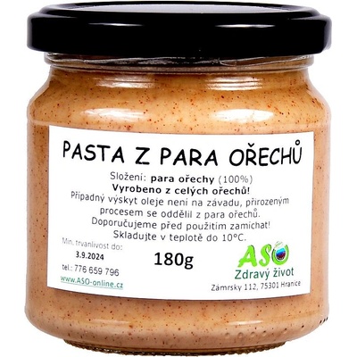 ASO Zdravý život Pasta z para ořechů 180 g
