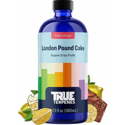 True Terpenes Flavor Infused London Pound Cake 5 ml