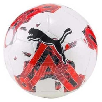 PUMA Футболна топка PUMA Orbita 6 MS, Размер 5, Бял с червен