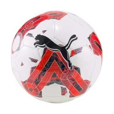 PUMA Футболна топка PUMA Orbita 6 MS, Размер 5, Бял с червен