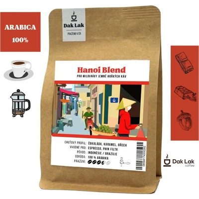 Dak Lak Vietnamská káva Hanoi Blend 1 kg