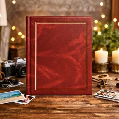 Gedeon Fotoalbum samolepící 23 x 28 cm - 20 fotek - DRS10C Burgundy