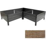 Baumera Повдигната l- образна леха - klasika woodlook