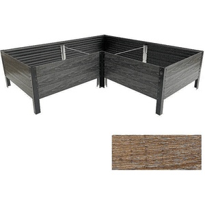Baumera Повдигната l- образна леха - klasika woodlook