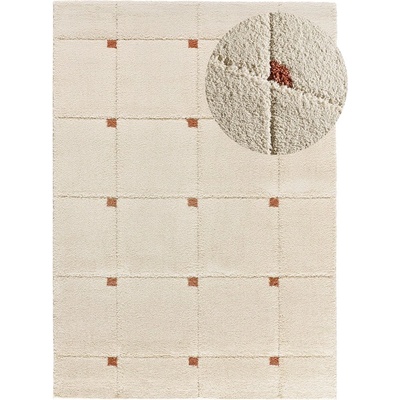 Universal Килим в тухлен и кремав цвят 160x230 cm Brenda - Universal (50774)