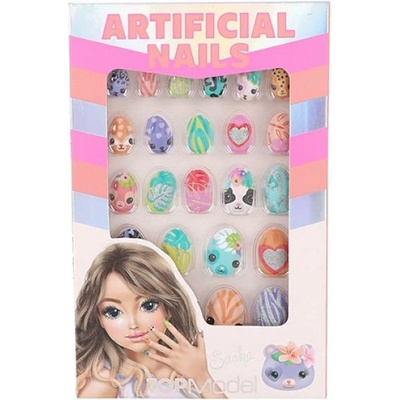 Top Model Комплект изкуствени нокти, Sasha, 24 бр