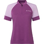 Vaude Дамска фланелка с къс ръкав за колоездене Vaude Women's Altissimo Q-Zip Shirt Cycling jersey - Magenta - размер 44 (EU) (156-1315-1815)