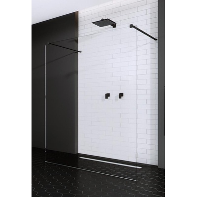 RADAWAY 388164-54-01 MODO I NEW BLACK 160x200 cm transparent