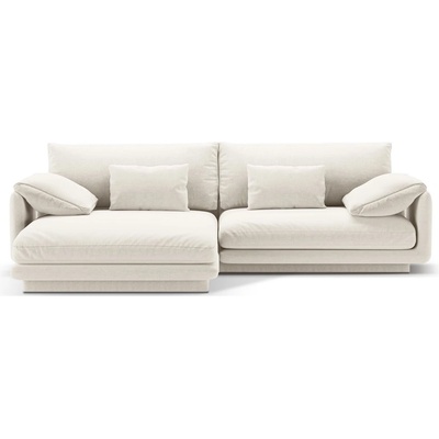 Micadoni Бял ъглов диван (ляв ъгъл) Torino - Micadoni Home (MIC_LC_211_F1_TORINO1)