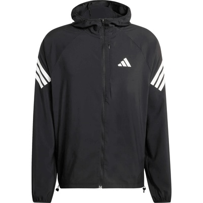 adidas Мъжко яке за бягане adidas Adi365 Branded 3-Stripes Jacket Running jacket - Black (028-0857-0114)