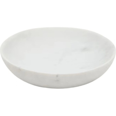 Bílý mramorový servírovací talíř Kave Home Ecin 15 cm