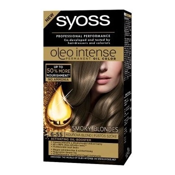 Syoss Oleo Intense farba na vlasy Dymový blond 6-55