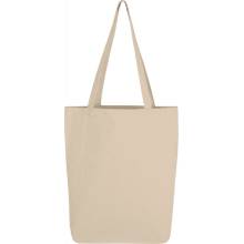 SG Accessories - BAGS (Ex JASSZ Bags) Canvas Cotton Bag LH with Gusset, Natural