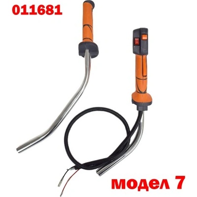 UNI Комплект дръжки за тример, лява и дясна, модел 7, гумирани, (011681) (uni-011681)