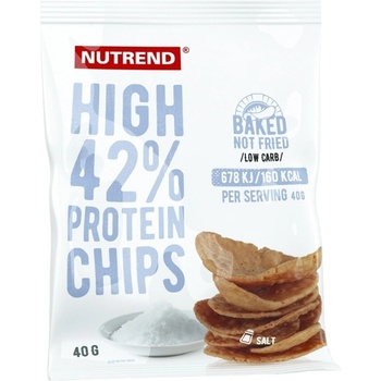 Nutrend High Protein Chips slané 40g