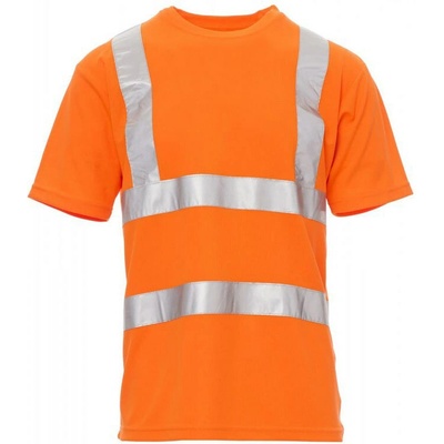 Payper AVENUE FLUORESCENT 000342-0028 Tričko s reflexnými pruhmi oranžová XXXL