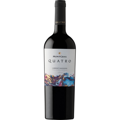 MontGras Quatro Cuvée 2021 14% 0,75 l (holá láhev)