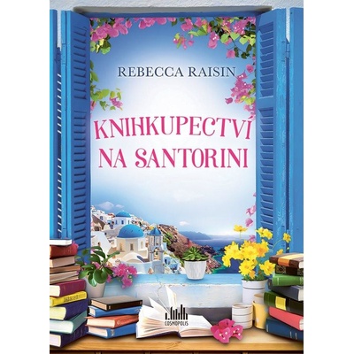 Knihkupectví na Santorini Rebecca Raisin 0001