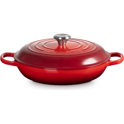 Le creuset Signature profi panvica s poklopom Červená 30 cm