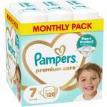 Pampers Памперси Pampers Premium Care 7 (15+кг. ) - 120 броя