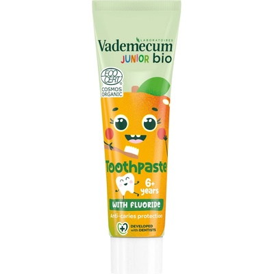 Vademecum BIO Junior detská s fluoridom od 6 rokov Minty Mango 50 ml