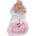 Moni Кукла-бебе Moni Toys - Със синьо одеялце и шапчица, 41 cm, асортимент (108310)