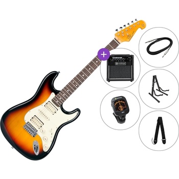 SX SST62+ /HSH SET 2 3-Tone Sunburst Електрическа китара