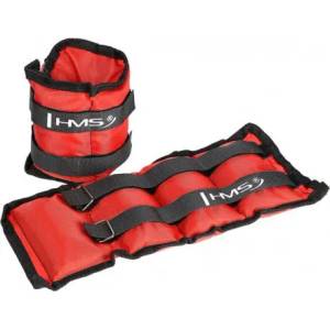 HMS Тежести за ръце и крака hms ob03 2 х 1, 5 кг, червен