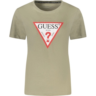 Guess jeans Дамска тениска с къс ръкав guess jeans, Размер xl, Цвят Зелено (w1yi1bi3z14_veg8cj)