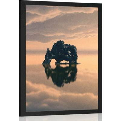 Plakát skála pod oblaky - 60x90 no frame