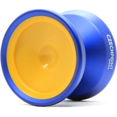 JoJo-YoYo YOYOFACTORY Czech Point Pivot Fingerspin Vashek Kroutil Signature BLUE-YELLOW