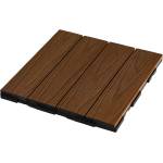 Inter Ceramic Декинг плочка Inter Ceramic - SS05TEAK, 30 x 30 cm, цвят Teak (SS05TEAK)