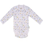 Bio Baby Боди прегърни ме Bio Baby - органичен памук, 56 cm, 1-2 месеца (97220135) - baby