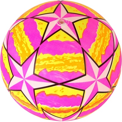 RKToys Gumový míč Pink Star 22 cm